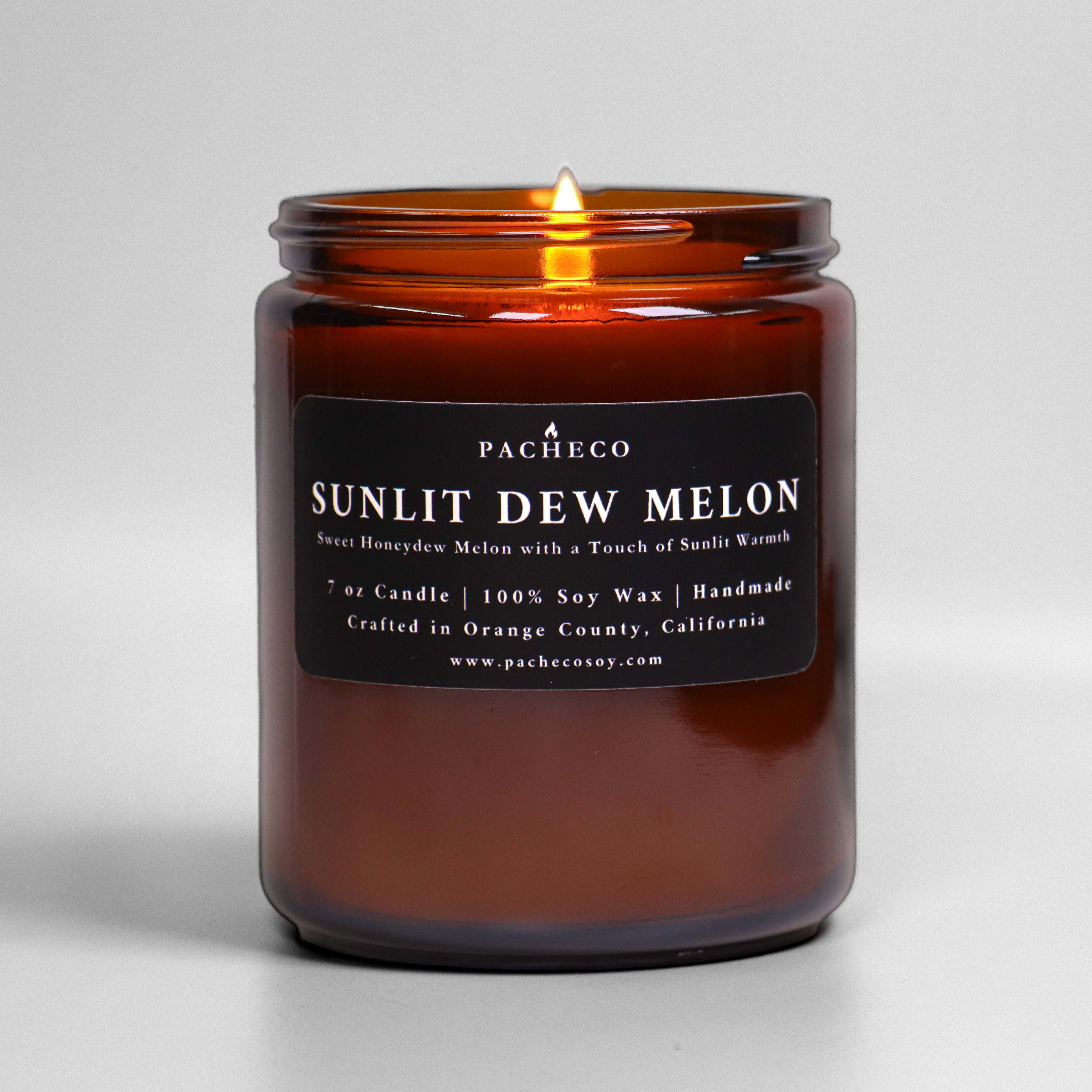 Sunlit Dew Melon - Medium Candle