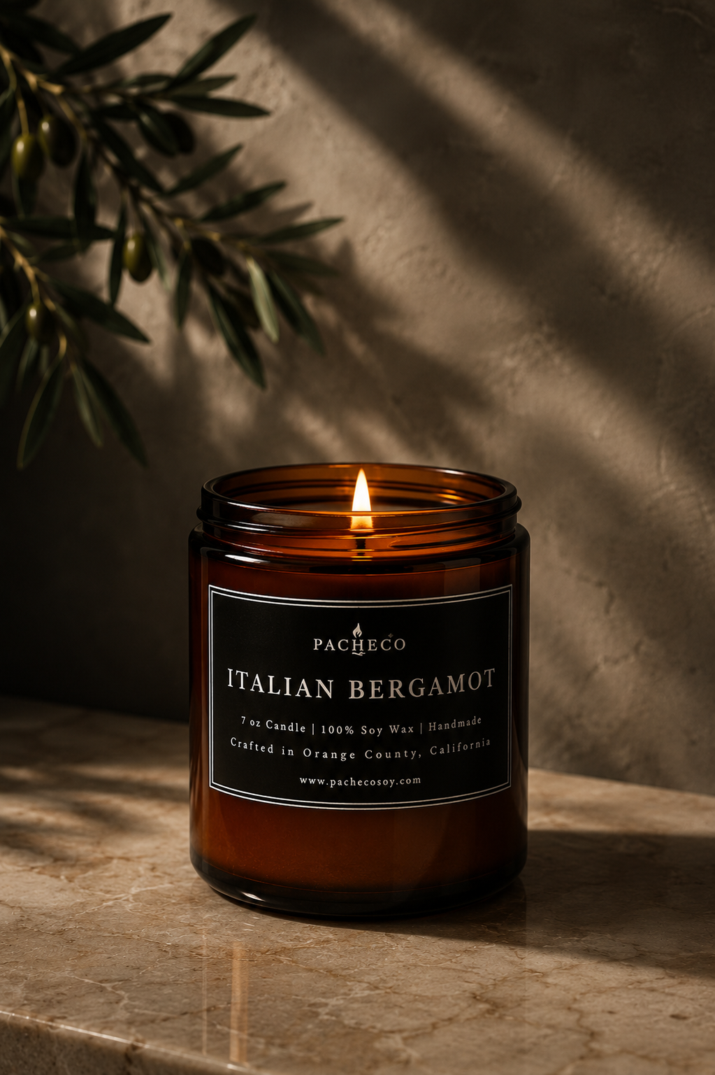 Italian Bergamot - Medium Candle