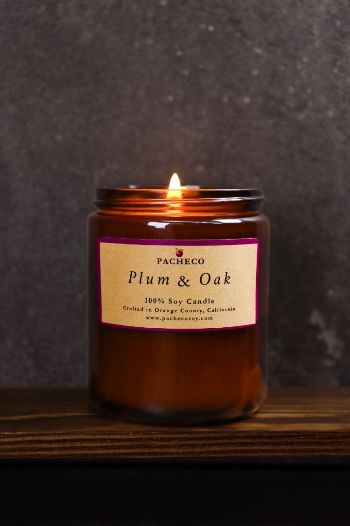 Plum & Oak - Medium Candle