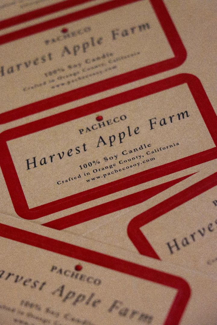 Harvest Apple Farm - Medium Candle