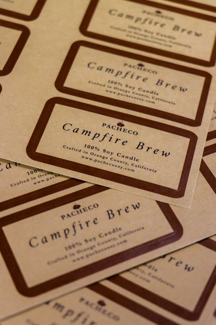 Campfire Brew - Medium Candle