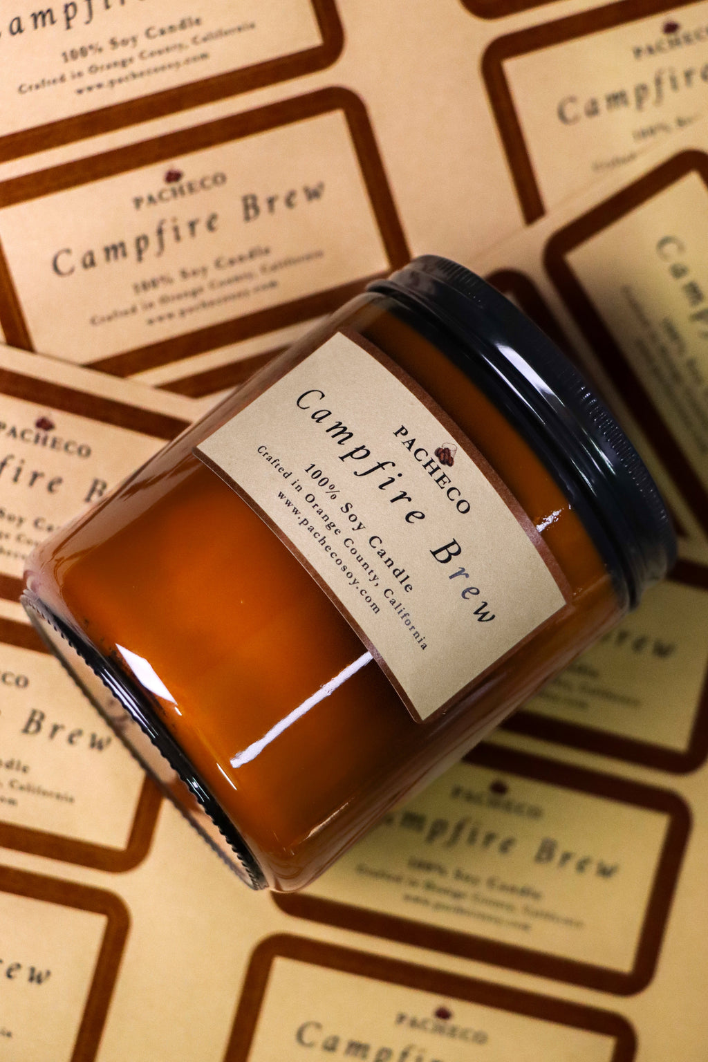 Campfire Brew - Medium Candle