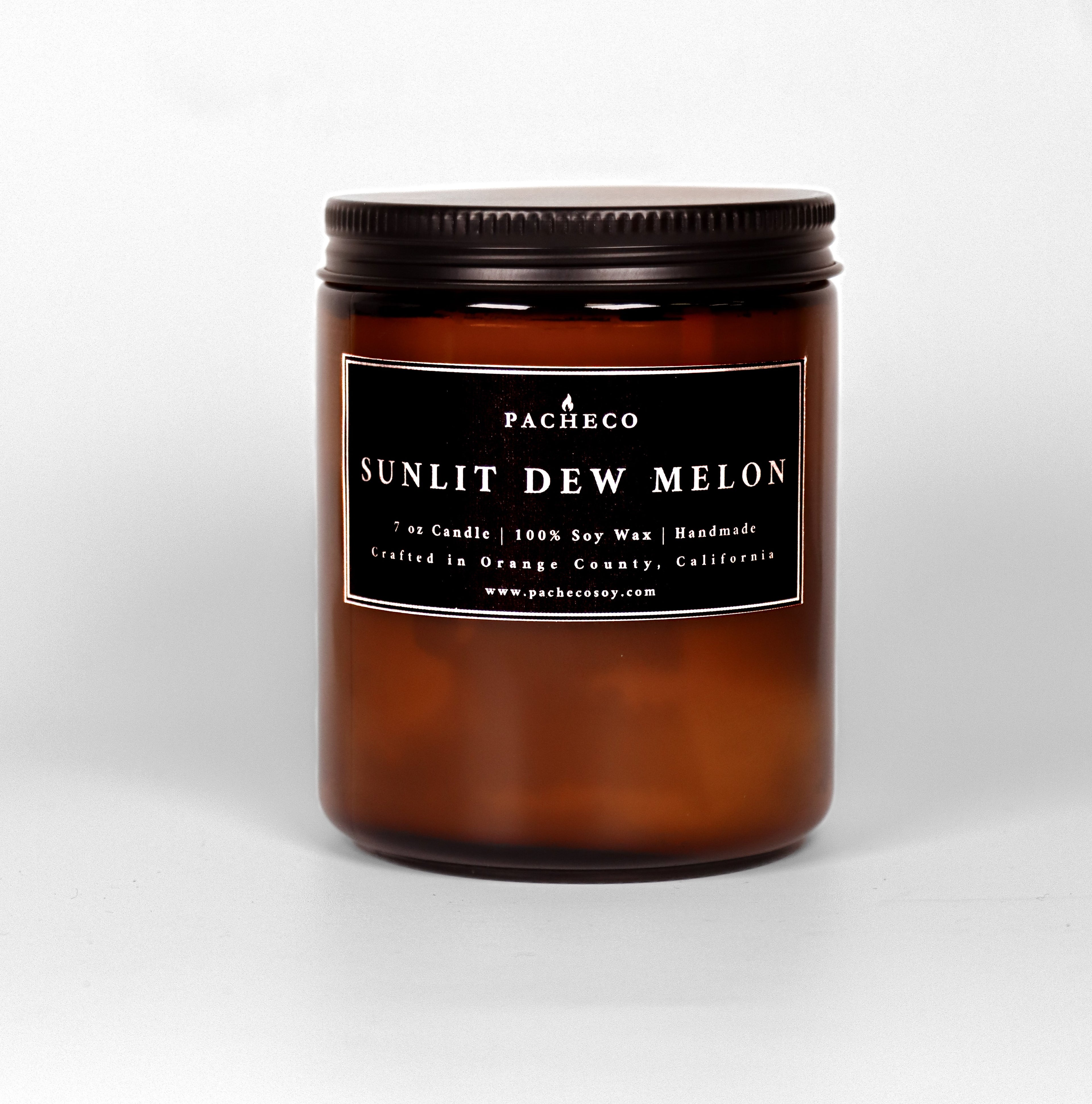 Sunlit Dew Melon - Medium Candle