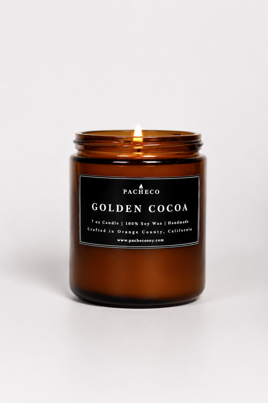 Golden Cocoa - Medium Candle