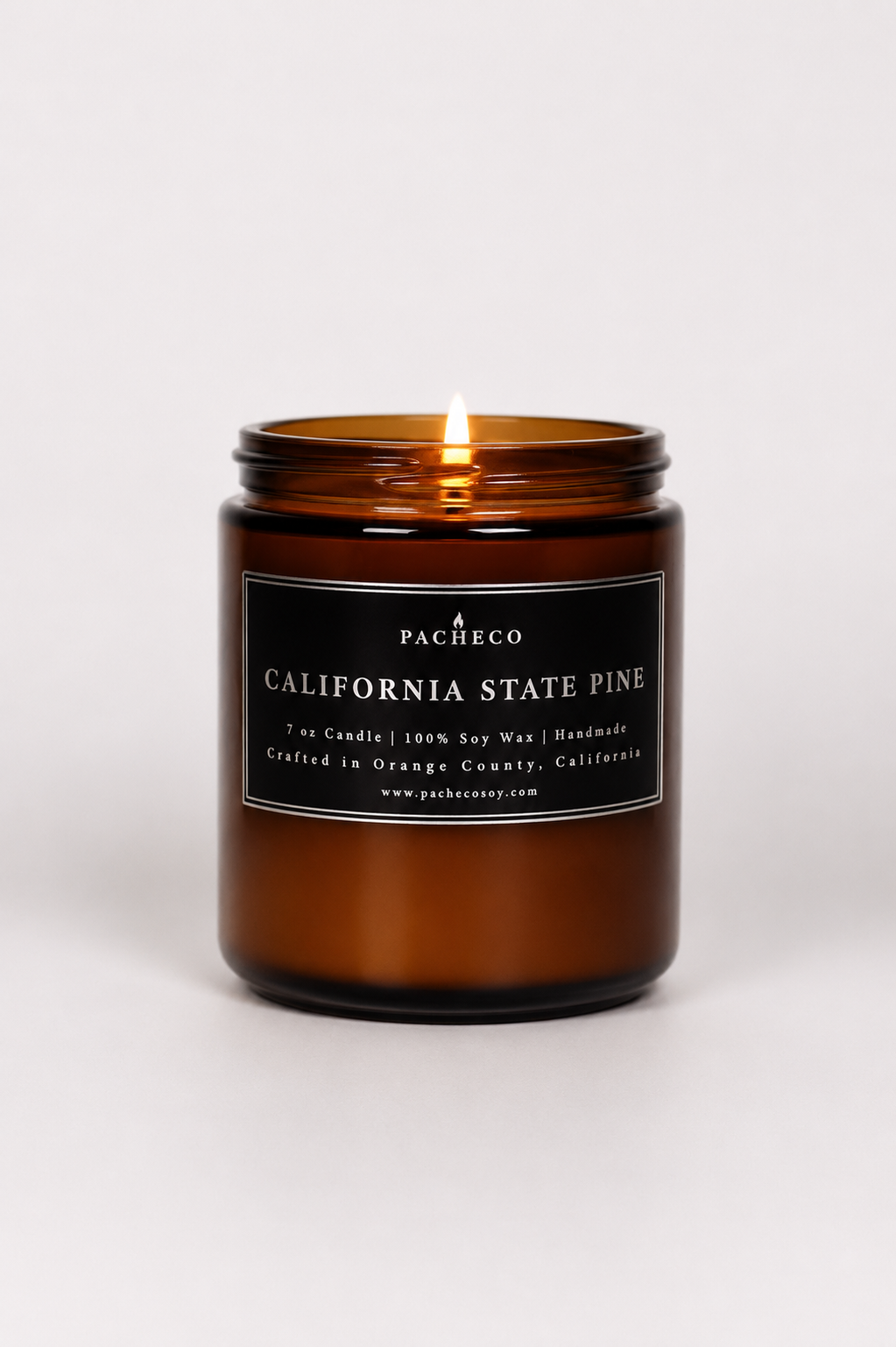 California State Pine - Medium Candle