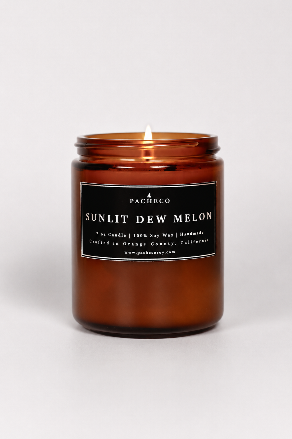 Sunlit Dew Melon - Medium Candle